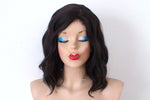 Load image into Gallery viewer, 16&#39; Brown Short Wavy Hair wig.
