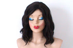 Load image into Gallery viewer, 16&#39; Brown Short Wavy Hair wig.
