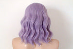 Load image into Gallery viewer, 16&quot; Pastel Smoky Lavender Short Wavy Hair Wig
