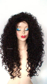 Load image into Gallery viewer, 24&quot; Brown Long Curly Hair Wig. Cosplay wig. Custom wig.
