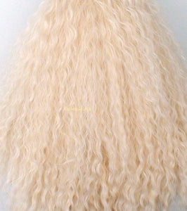 24" Blonde Lace front Beach Wave Heat Friendly Synthetic Wig