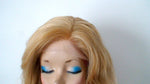 Load image into Gallery viewer, 16&quot; Lace Front Golden Blonde Short Wavy hair Wig
