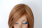 Load image into Gallery viewer, 28&quot; Butterscotch Long Straight Hair Long Side Bangs Wig
