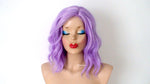 Load image into Gallery viewer, 16&quot; Pastel Lavender Short Wavy Hairstyle Wig
