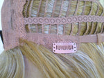 Load image into Gallery viewer, 24&quot; Blonde Pastel Lavender Ombre Long Curly Hair Side Bangs Wig
