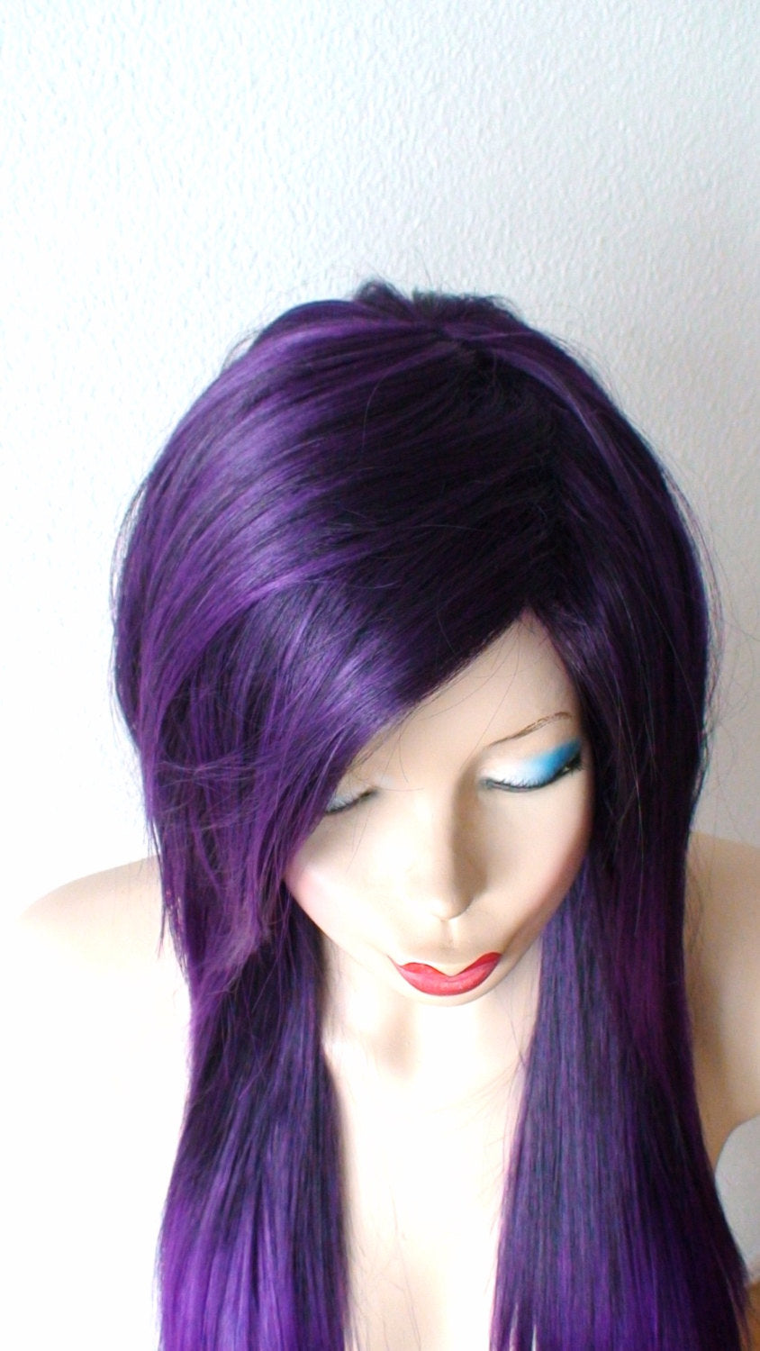 Custom Purple Wig