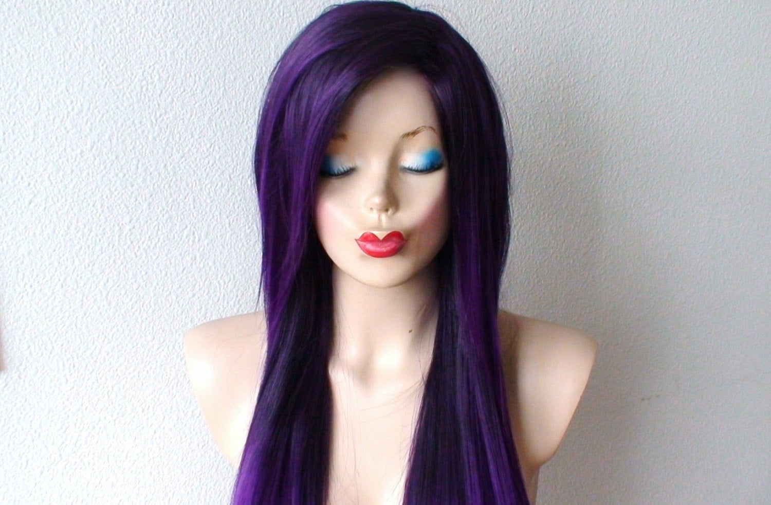 Custom Purple Wig