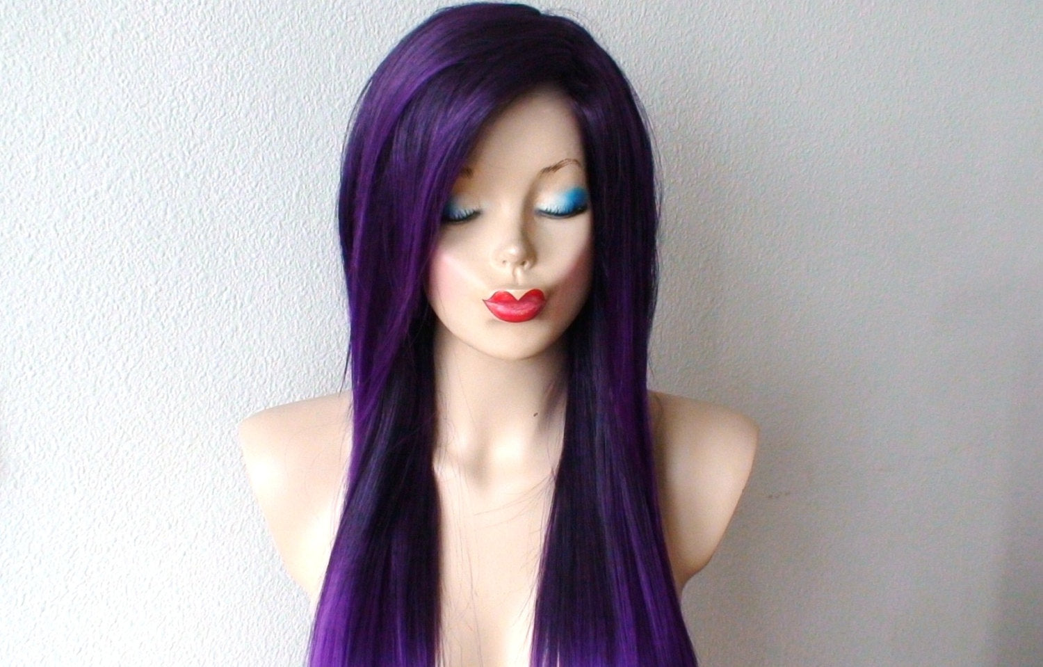 Custom Purple Wig