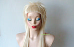 Load image into Gallery viewer, 26&quot; Blonde Long Straight Cosplay Wig. Custom Wig
